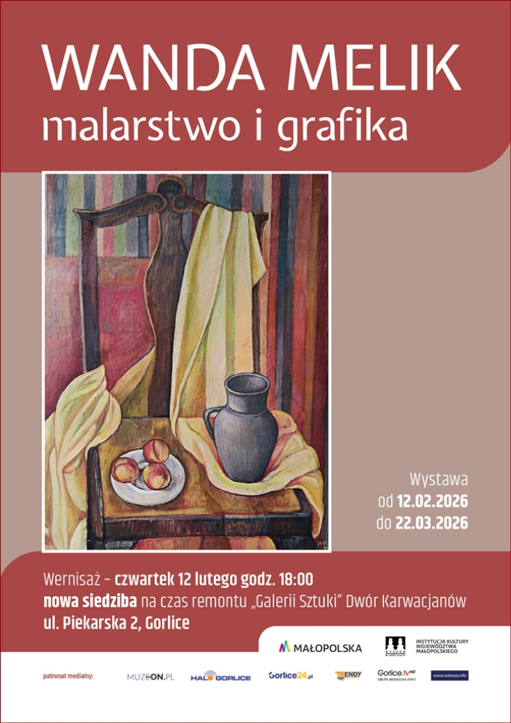 WANDA MELIK - MALARSTWO I GRAFIKA - WYSTAWAWANDA MELIK - MALARSTWO I GRAFIKA - WYSTAWA