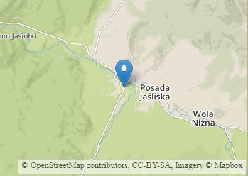Mapa - Beskid Niski i Pogórze