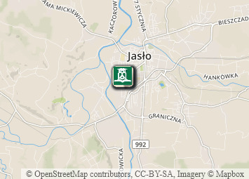 Mapa - Beskid Niski i Pogórze